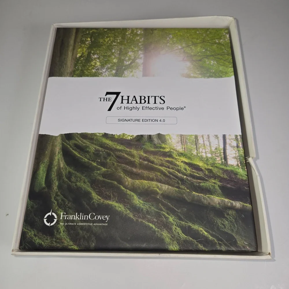 New Sealed Franklin Covey 7 Habits of Highly Effective People Edition Planner